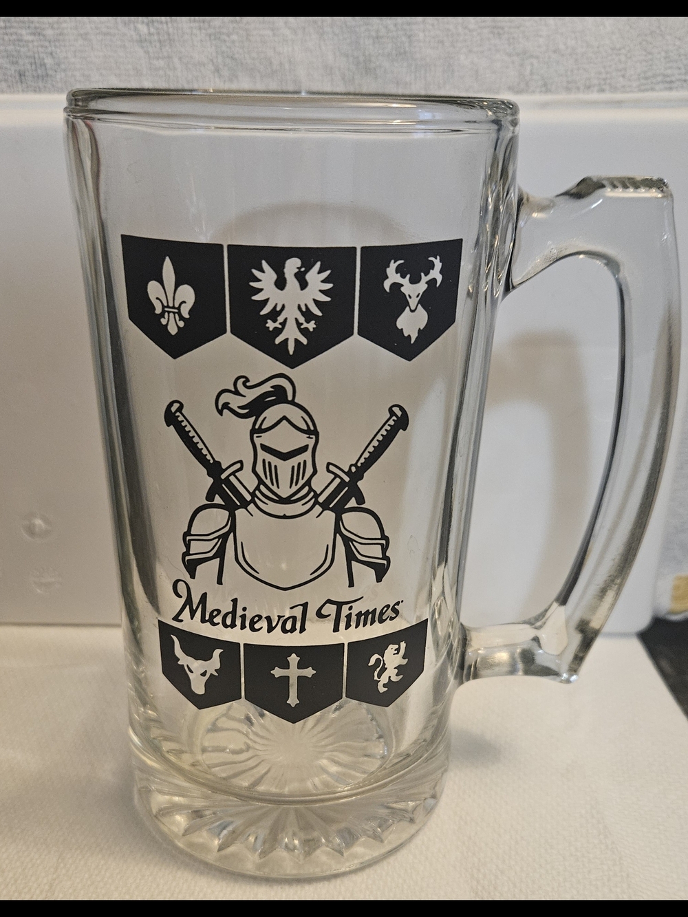 Medieval Glass Beer Mug